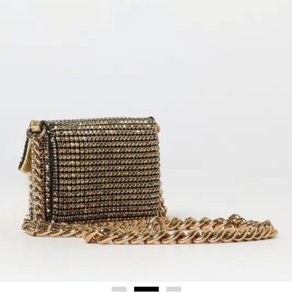 Kurt Geiger London Gold Crossbody Bag With Dustcover - Picture 6 of 16